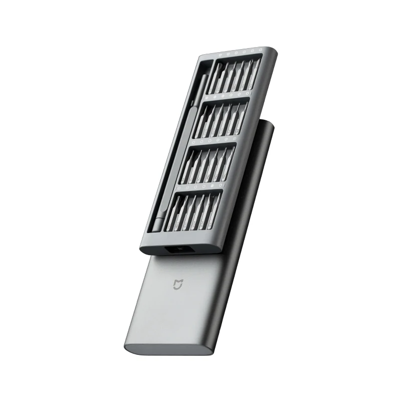 2020 Nou Original Xiaomi Utilizarea de zi cu Zi Șurubelniță set 24 de Precizie Magnetic Biti Alluminum Cutie DIY șurubelniță Set Pentru casa Inteligentă