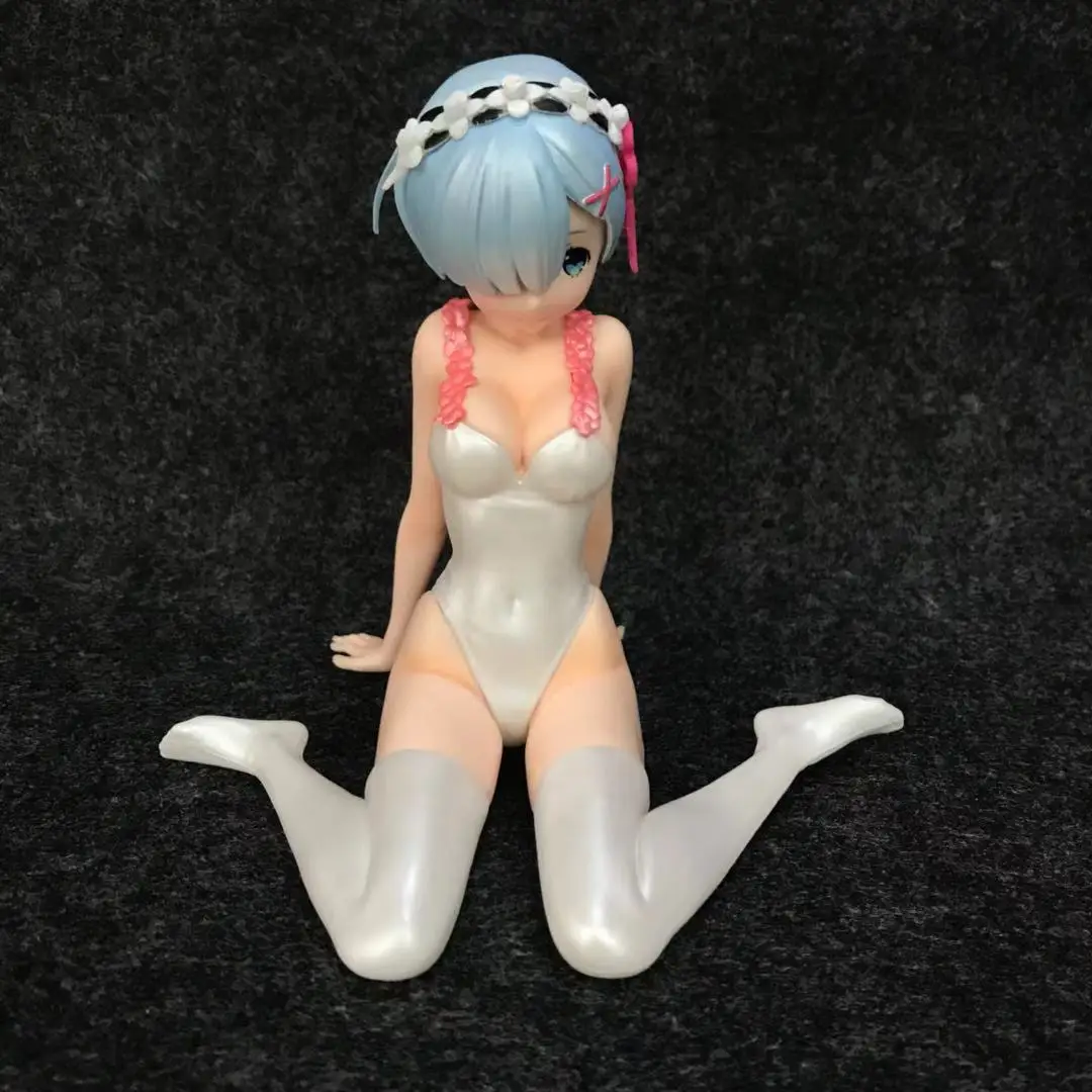 Re: Viata o Lume Diferită de Zero Rem Ram Emilia Figura Anime Fata Sexy Pijamale Ver. PVC Acțiune Figura Jucarii Model de Papusa Cadou