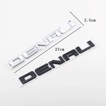 1 BUC 3D ABS DENALI Scrisoare Emblema Decal Insigna pentru GMC Sierra Savana Teren Acadia Reprezentantul Safari Autocolante Auto Accesorii Auto
