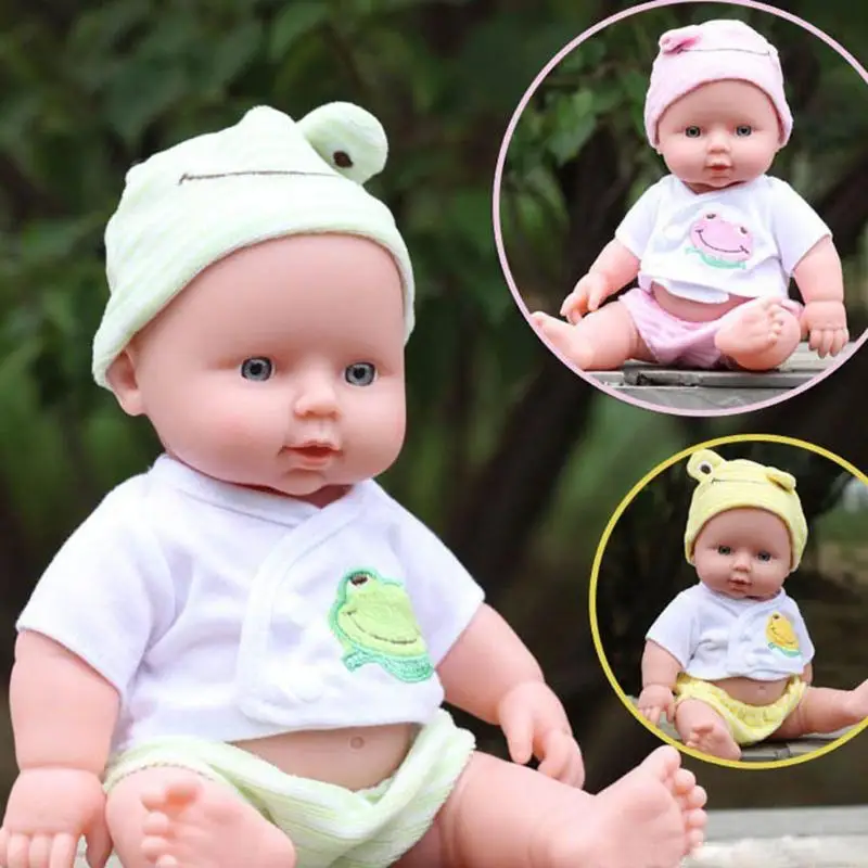 30cm Silicon Renăscut Baby Dolls Silicon Realiste în Viață Copii Jucarii Pentru Copii Fete de Ziua Firulescu Cadou Real Păpuși de Jucărie