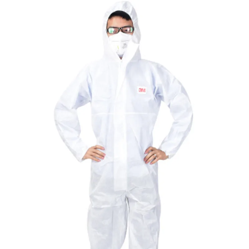 De protecție îmbrăcăminte de protecție Chimică Praf-dovada vopsit haine rezistente la substanțe Chimice combinezonul alb