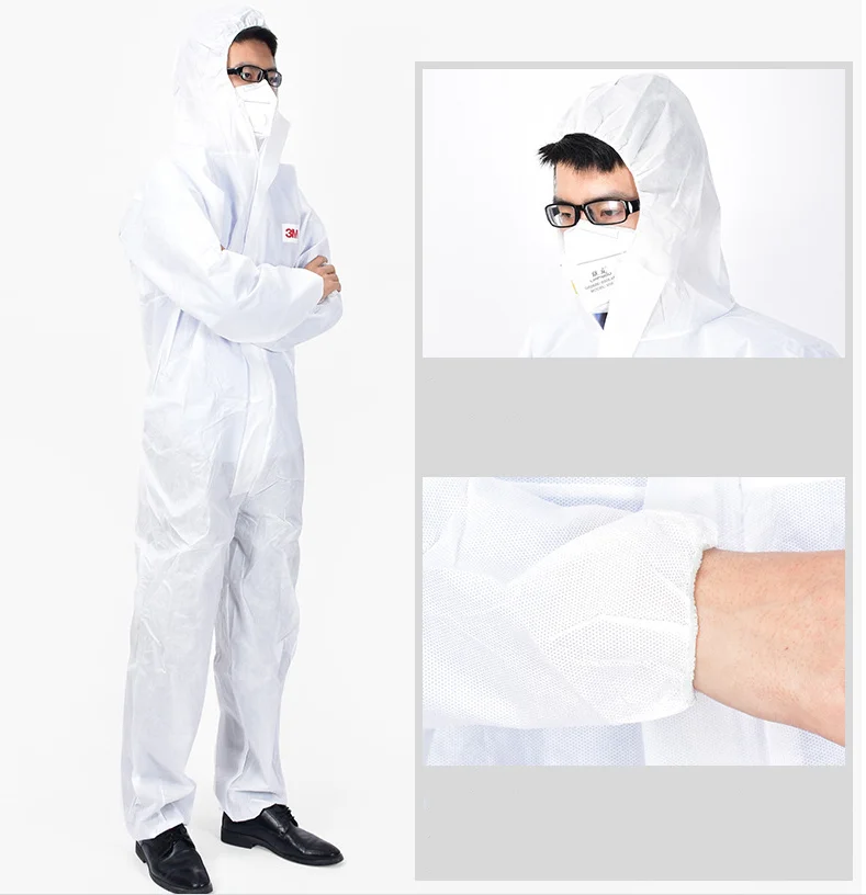 De protecție îmbrăcăminte de protecție Chimică Praf-dovada vopsit haine rezistente la substanțe Chimice combinezonul alb