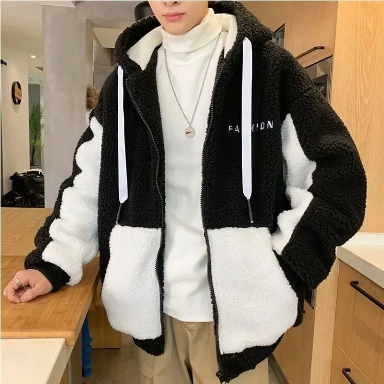 Miel lână haina de iarna versiunea coreeană cașmir pulover de bumbac căptușit sacou captusit haina elevilor vânt leneș bumbac haine de iarnă