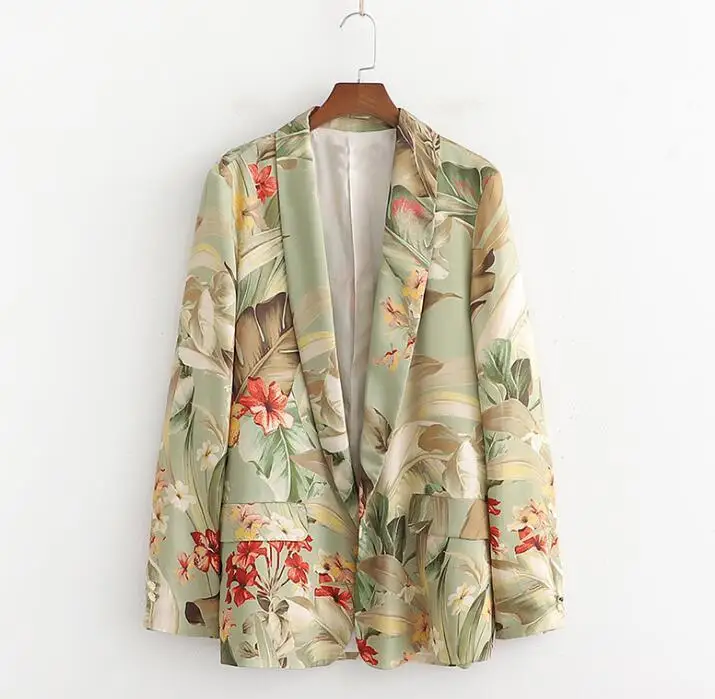 2020 Costum De Vară Set De Agrement Kimono Jacket Jacheta De Înaltă Talie Pantaloni Drepte Două Bucata Set Imprimare Florale De Vacanta, Haine Femei