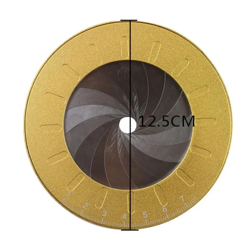 12,5 cm Creativ, Flexibil Cerc de Desen Instrument Rotativ Reglabil Rotund de Măsurare Pictura Matematica Instrument pentru prelucrarea Lemnului