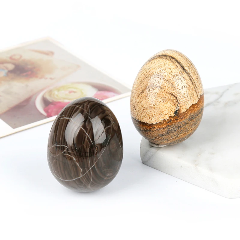 1 BUC de culoare elipsă pietre naturale și minerale prime cristal forma de ou gem poate fi usd pentru decor decor acasă și DIY cadou