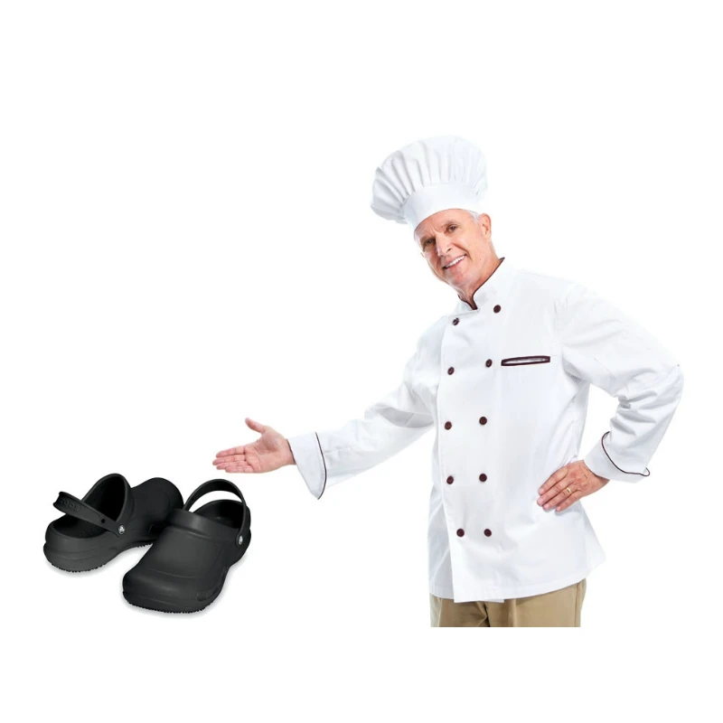 Bucătar-șef de Pantofi anti-alunecare rezistent la apa, rezistente la Ulei de Pantofi de Lucru Alunecare Rezistente Casual Pantofi de protecție Bucătar Bucătărie Saboți Dimensiune 36-45