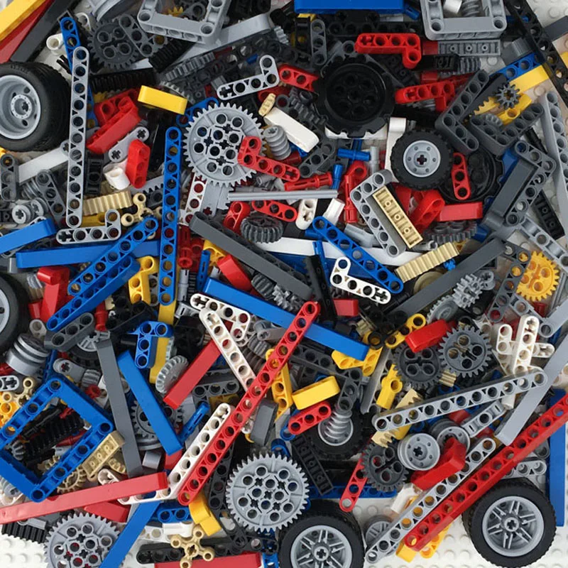 Tehnologia educațională piese compatibile cu Legoins mici particule blocuri robot moc piese unelte mecanice set jucarii