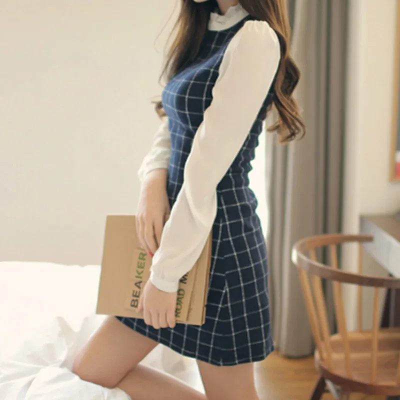 Femei Rochie Carouri Îmbinat Slim Retro Stil Coreean Bodycon Vacanță Fete Elegante Mini Maxi Streetwear De Haine De Femei De Moda Sexy