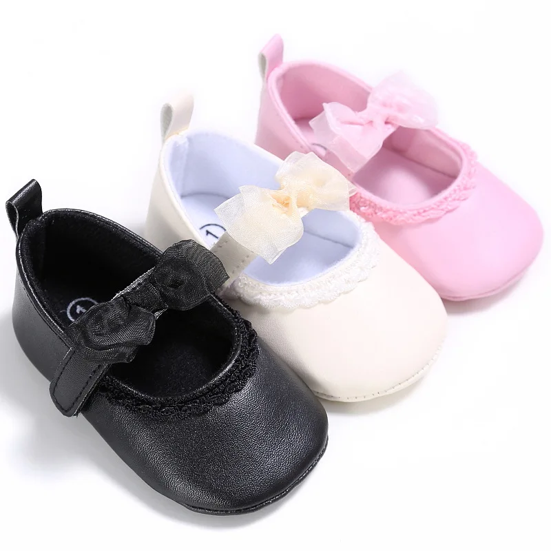 Copii Mocasini Fete pentru Copii Copil Pantofi de Petrecere Printesa pat de copil Nou-născut, ARC Fată Nou-Născuți Pantofi Prima Walker pentru 0-18M