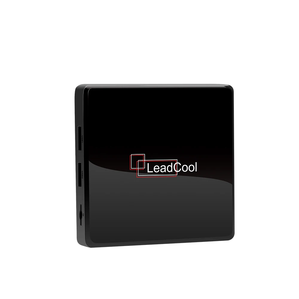 Leadcoolx QHD Android 9.0 TV Box Leadcool X Smart TV receptor Quad Core 1g+8g S905w 2.4 GHz Wifi 100M TV Nu APP Inclus