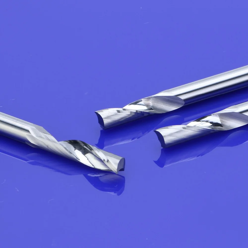 5Pcs 5mm Singur Flaut freze pentru Aluminiu CNC Scule din Carbură Solidă,panouri compozite din aluminiu