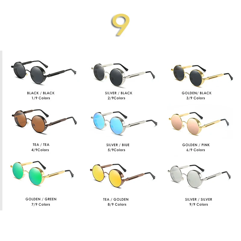 KEITHION Gotic Transparent Femei de Epocă ochelari de Soare Patrati 90 Rotund Ochelari de Soare 2019 Trend Produse uv 400 Femeie Sunglases