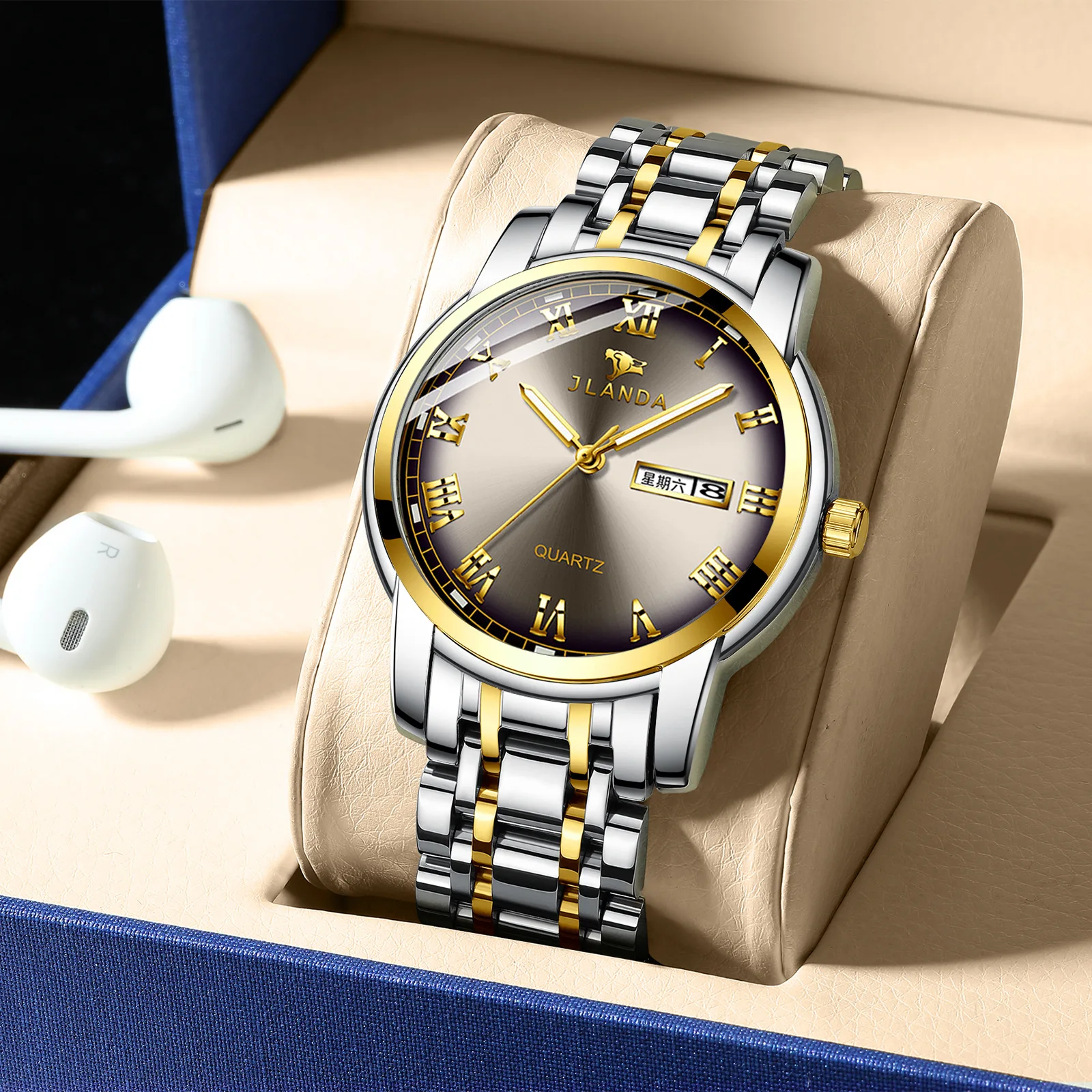 Reloj Hombre 2020 Ceasuri Barbati Top Brand de Lux de Aur Cuarț Data Ceas Barbati Sport Impermeabil Ceas Relogio Masculino A4024