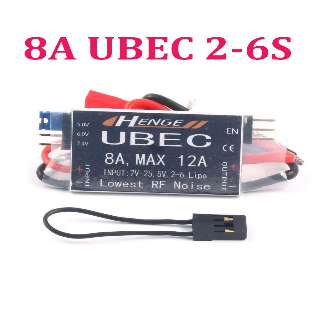 UBEC 8A Ieșire 5V / 6V 6A / 8A Max 12A Inport 7V-25.5 V 2-6S Lipo / 6-16 celule Ni-Mh de Intrare a Comuta Modul de BEC pentru FPV RC Drone