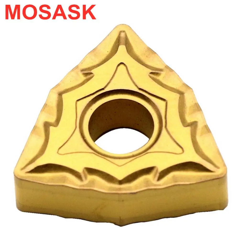 MOSASK WNMG 10buc WNMG080408-CQ ZC25 Mediu Termina de Prelucrare de Prelucrare a Oțelului Insertii Carbură de Tungsten