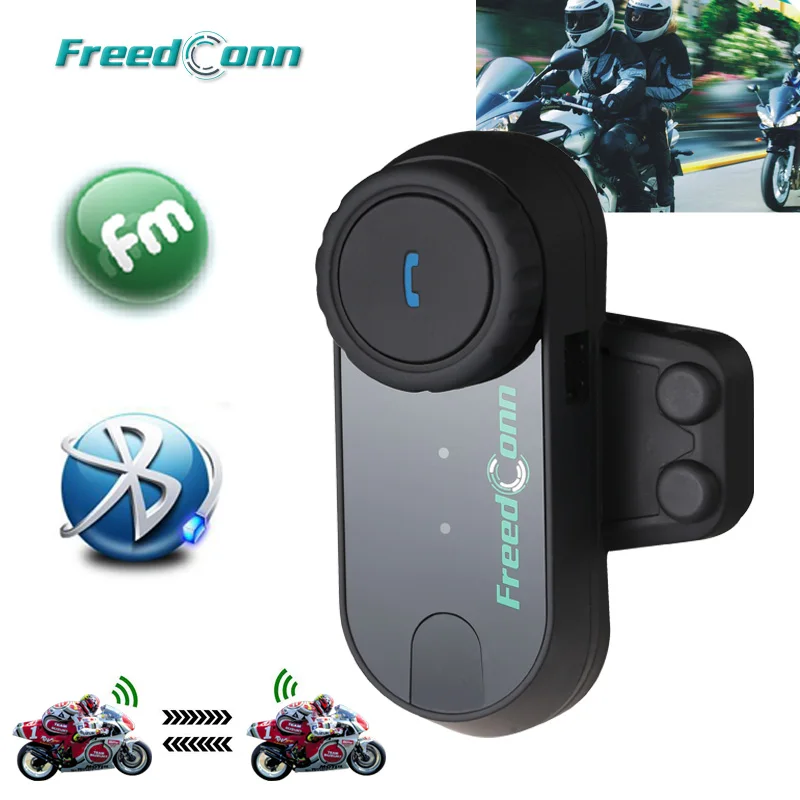 Transport Gratuit!! Original FreedConn Brand Casca Motocicleta Interfon Interfon Bluetooth cu Radio FM Versiune Actualizată !!