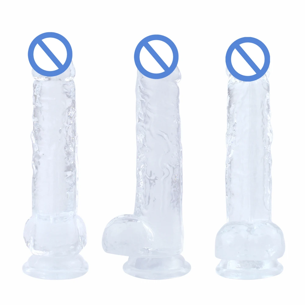 S/M/L Jelly Vibrator Realist Flexibil Mare Mare Penis cu ventuza Jucarii Sexuale pentru Femei Adulți Membru Vagin Anal Falos Magazin