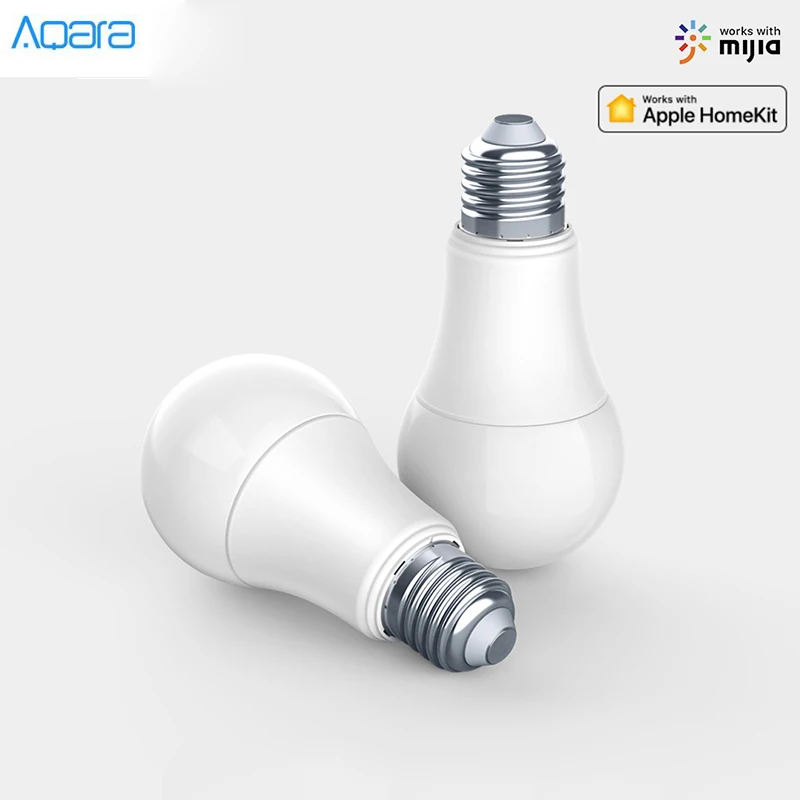 Original Aqara 9W E27 2700K-6500K 806lum Smart Alb Culoare Lumina LED Bec Lampa de Lucru cu Truse de Acasă și MI APP Acasă