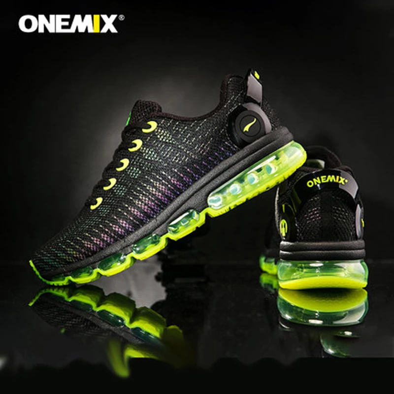 Nou Pantofi de Alergare pentru Bărbați Adidași ușor colorate reflectorizante plasă căpută Pantof Negru Pernă de Aer Antrenor Atletic Om