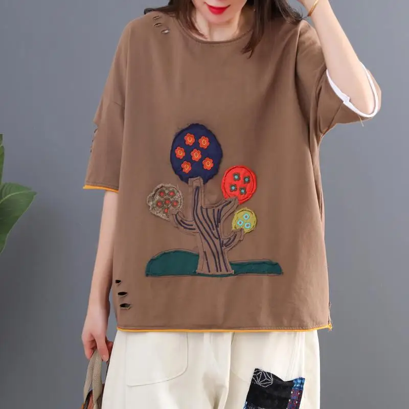 Max LuLu 2020 coreeană de Moda de Vara Topuri Doamnelor Patchwork Tee Shirt Femei Casual din Bumbac T-shirt de sex Feminin Supradimensionat Streetwear