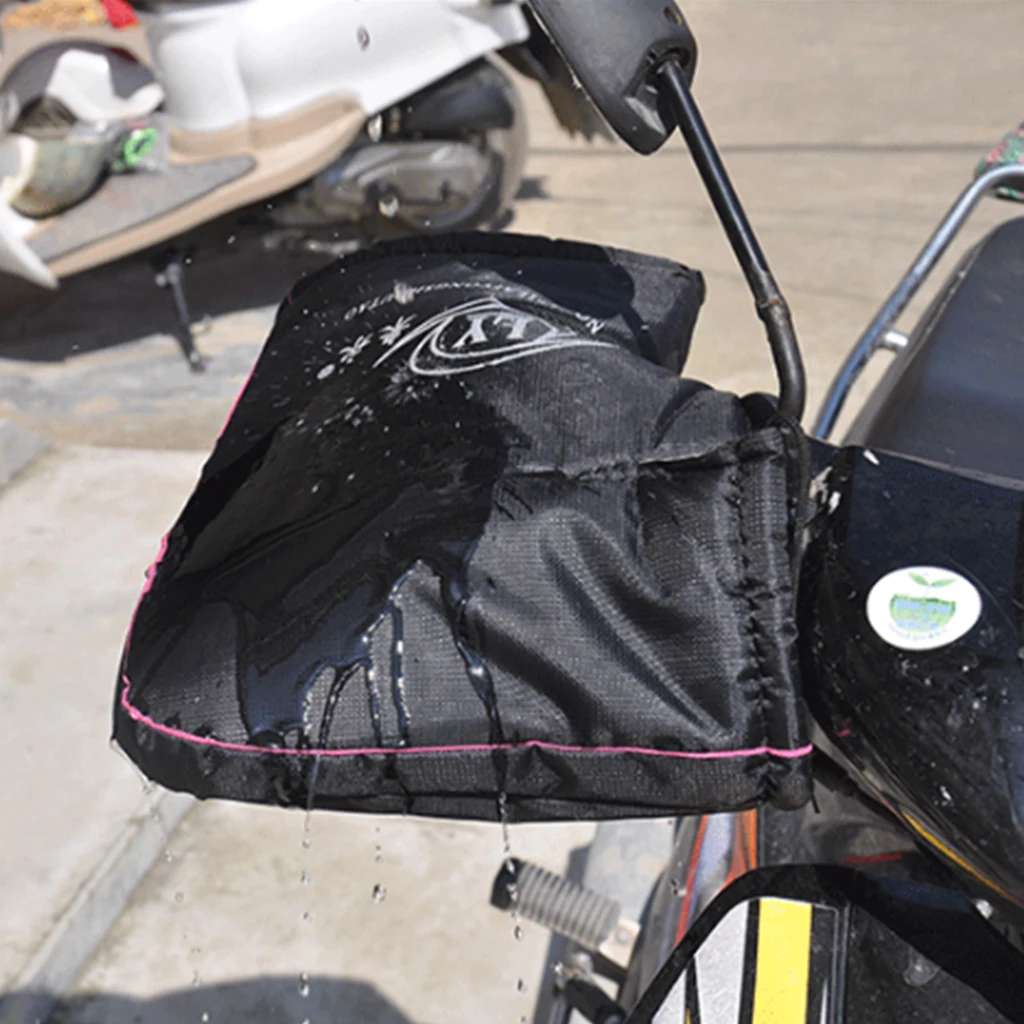 Rezistent la apa Ghidon Motocicleta Manusi Bar Mufe de Mână Mănuși de Protecție pentru Vreme Rece Echitatie Rezistenta la zgarieturi