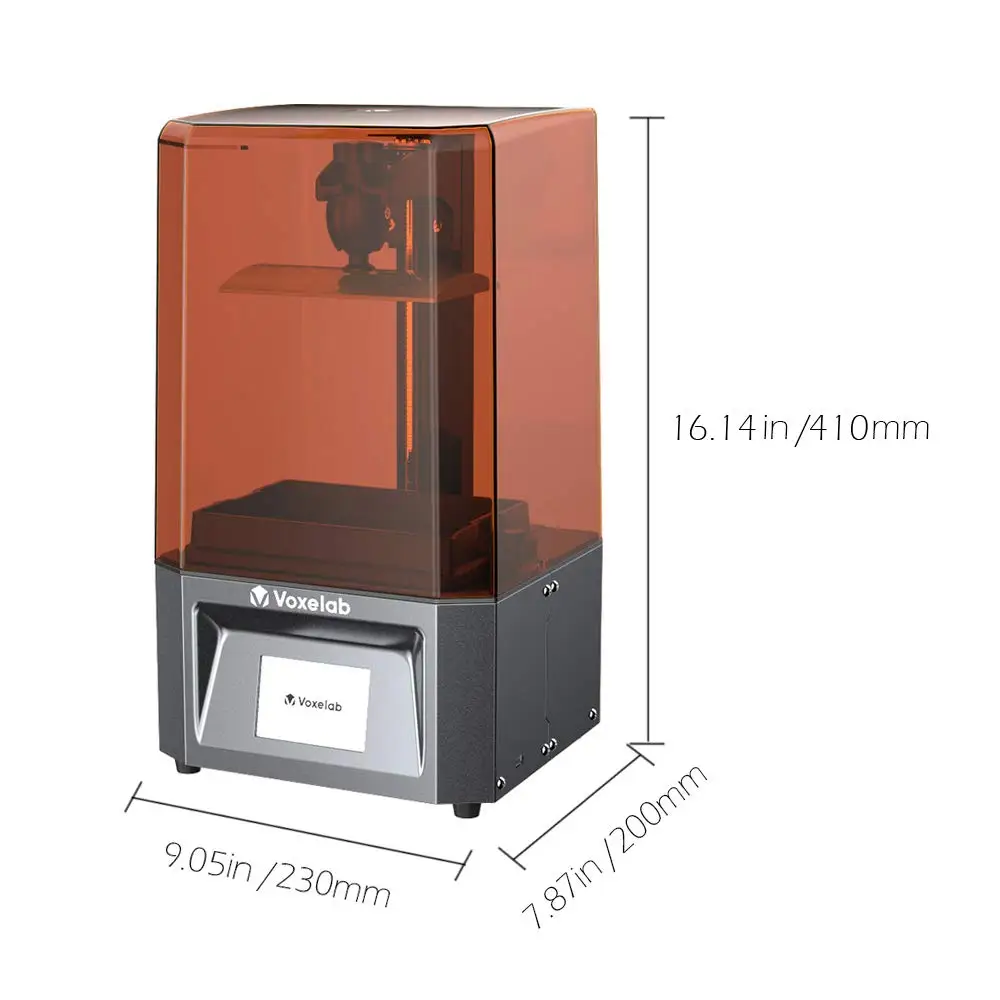 NOI！Скидка！VOXELAB Proxima 6.0 în Monocrom LCD 3D Printer UV Photocuring Rășină Принтер Dimensiunea de Imprimare 5.12 x 3.23 x 6.10 într-Incepatori