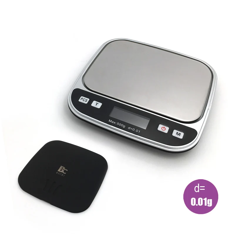 BECBI 500g Portabil Mini Electronic de Alimentare Scară de Bucatarie 0.01 g cantar Digital Pentru Bucatarie Cu Tava de Alimentare Greutate Scale Scară de Echilibru