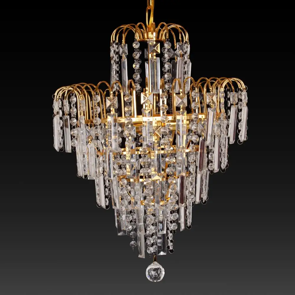 Yonntech candelabru de Cristal lumina Cascada tavan Lampa Iluminat de Lux Lustru Artistice Lampa