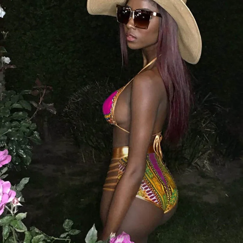Vigorashely Talie Mare Sexy Bikini Femei Africa De Costume De Baie Push Up, Costume De Baie 2018 Brazilian Bikini Set Plaja Costum De Baie Înot Purta