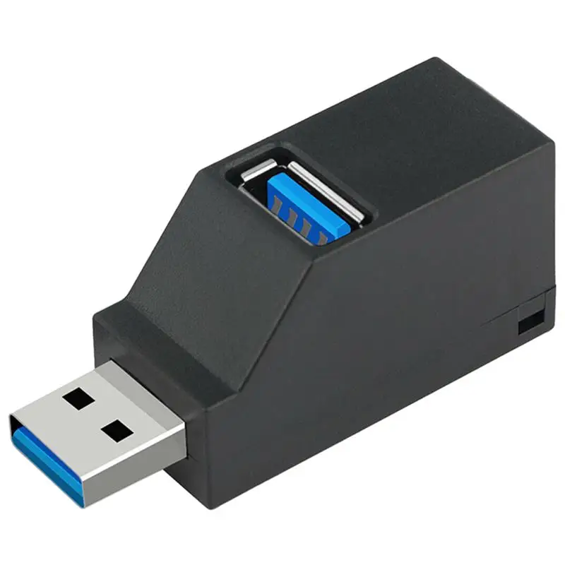 3-Port Hub USB de Mare Viteză Splitter Plug and Play Autobuz Alimentat pentru PC, Laptop, U Disc Card Reader pentru Telefonul Mobil Hub