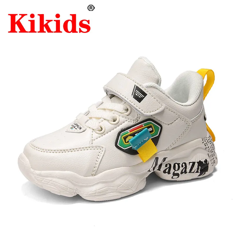 Copil Pantofi Fete Baieti Adidași De Moda Pentru Copii/Toddler/Little Copii Piele Formatori De Școală Pentru Copii Pantofi Sport Moale Pantofi De Funcționare