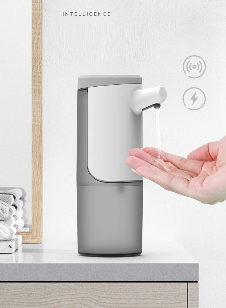 Youpin Senzor Inteligent de Spălare de Mână Gel de Alcool Dezinfecție Agățat de Perete Electric Spumă de Săpun 450ml Inducție Automată