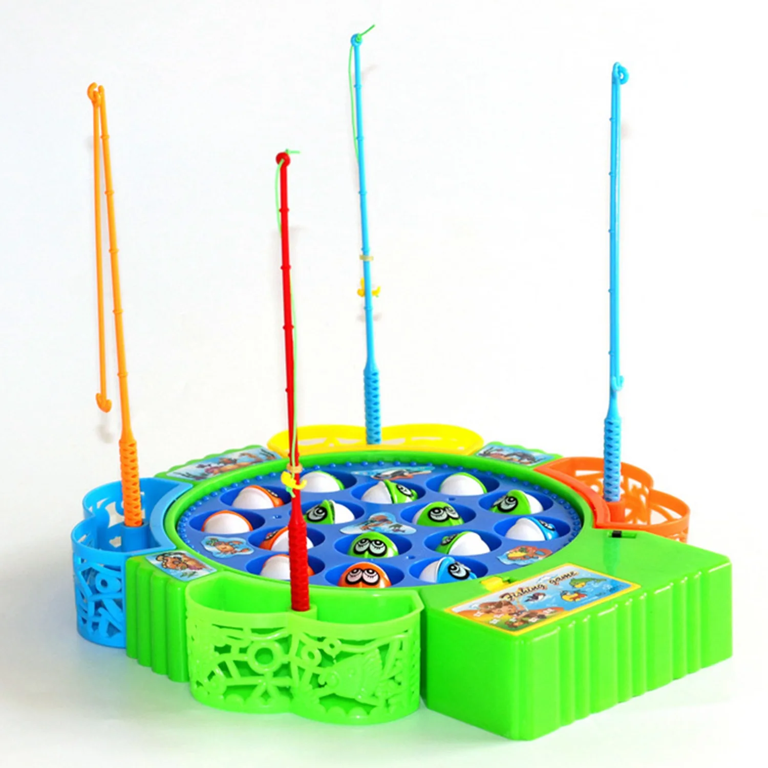 Copii Jucarii Educative Pește Muzicale De Pescuit Magnetic Set De Jucării De Pește Joc Educativ De Pescuit Jucărie Cadou De Ziua Copilului