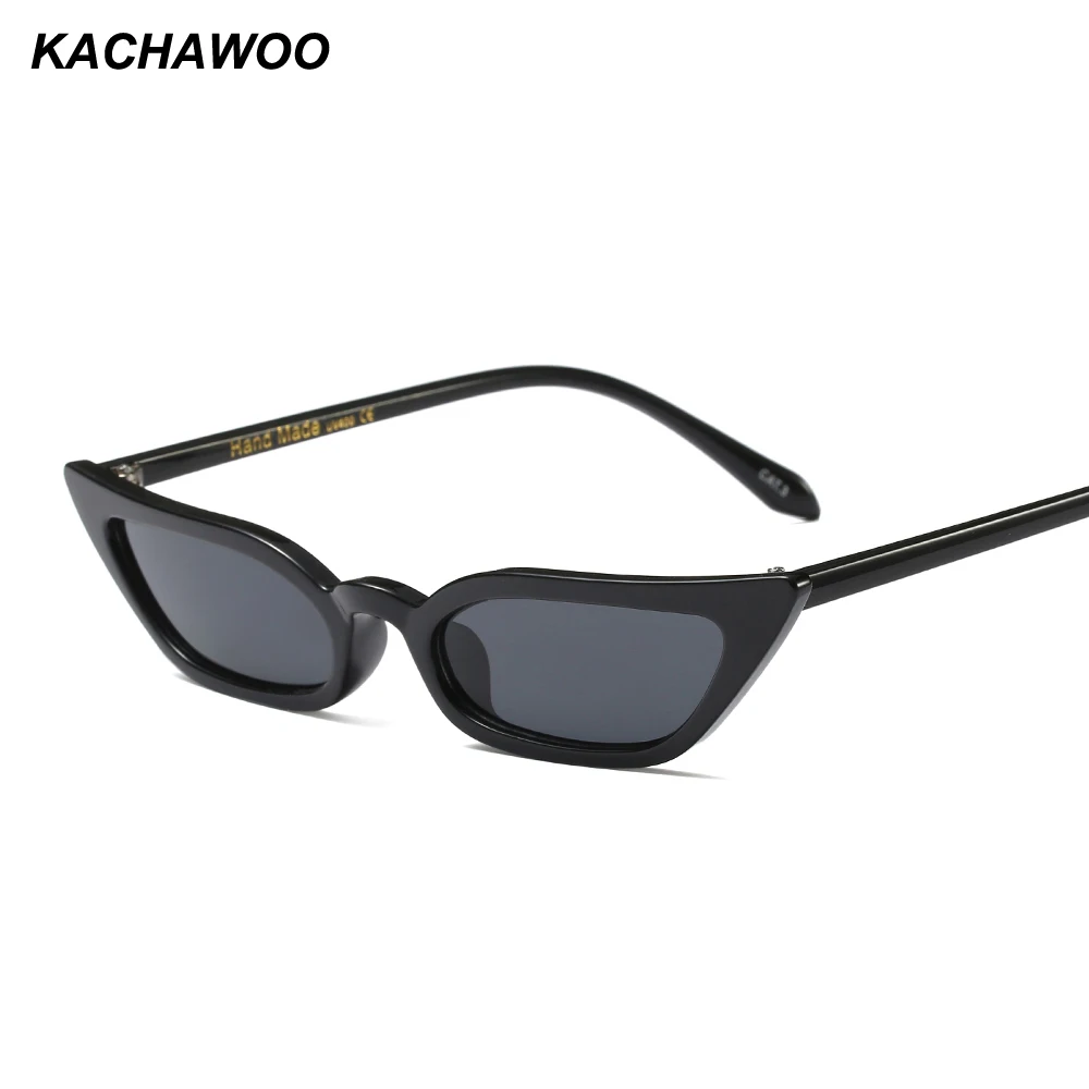 Kachawoo sexy lady retro ochi de pisică ochelari de soare pentru femei de dimensiuni mici bomboane de culoare roșu, negru, ochelari de soare moda pentru femei 2018 uv400