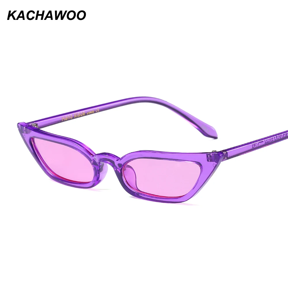 Kachawoo sexy lady retro ochi de pisică ochelari de soare pentru femei de dimensiuni mici bomboane de culoare roșu, negru, ochelari de soare moda pentru femei 2018 uv400
