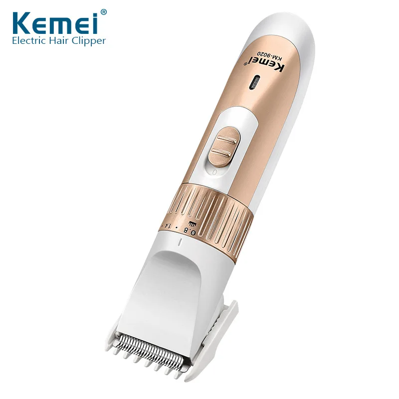 KEMEI KM-9020 Tuns fără Fir Electric de Tuns Profesional pentru Tăierea Părului UE Plug de Încărcare Tuns Barba