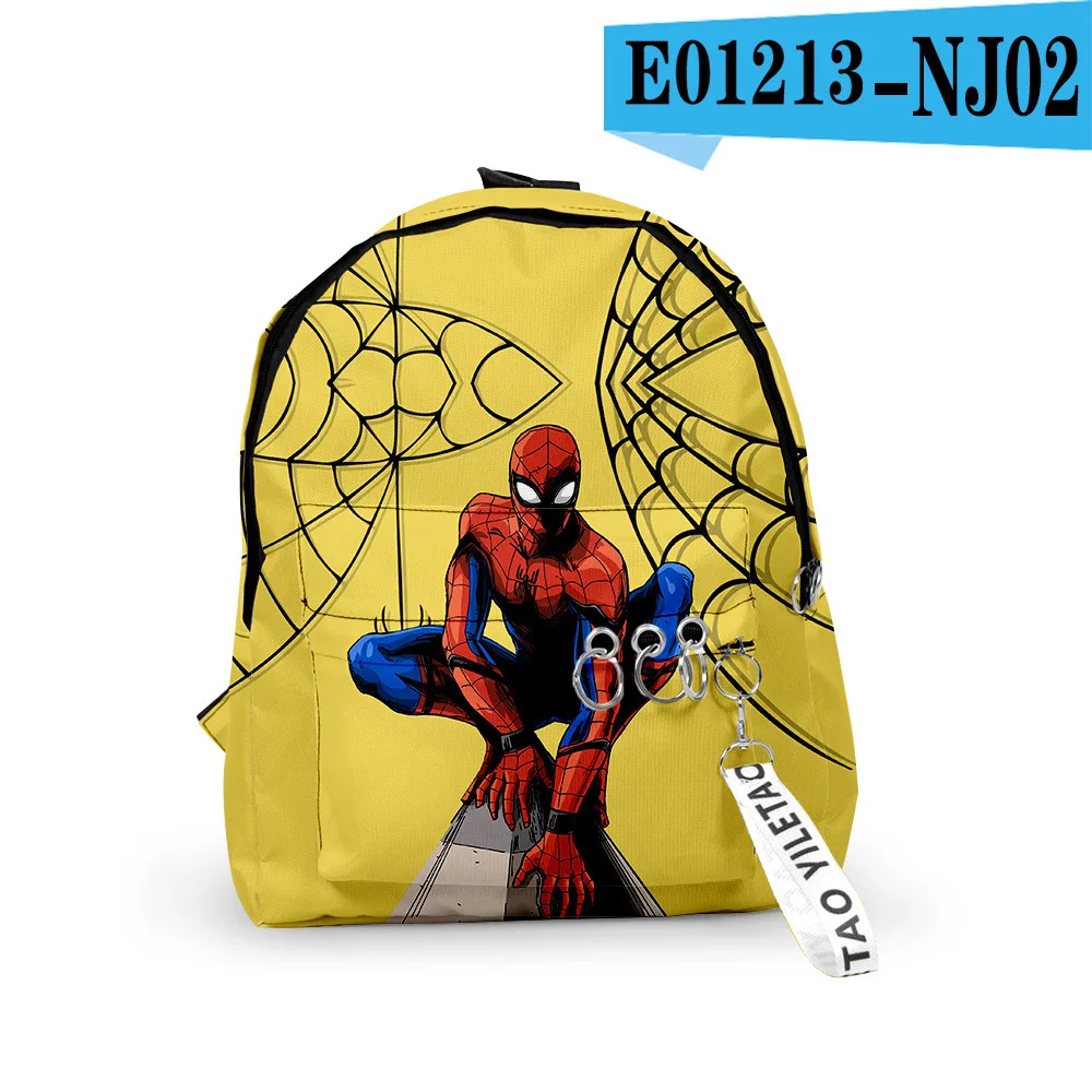 Adolescenti Marvel Ghiozdan Spiderman 3D Teenages Rucsac Baieti Impermeabil Copil Spiderman ghiozdan Copii Tineri Geantă de Umăr Geanta