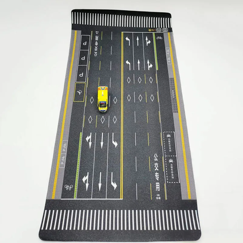 Scara 1/64 pista autostrada scenă model de mouse-ul mat pad scena pentru mini masina de păpuși jucărie de afișare scena masina nu sunt incluse display