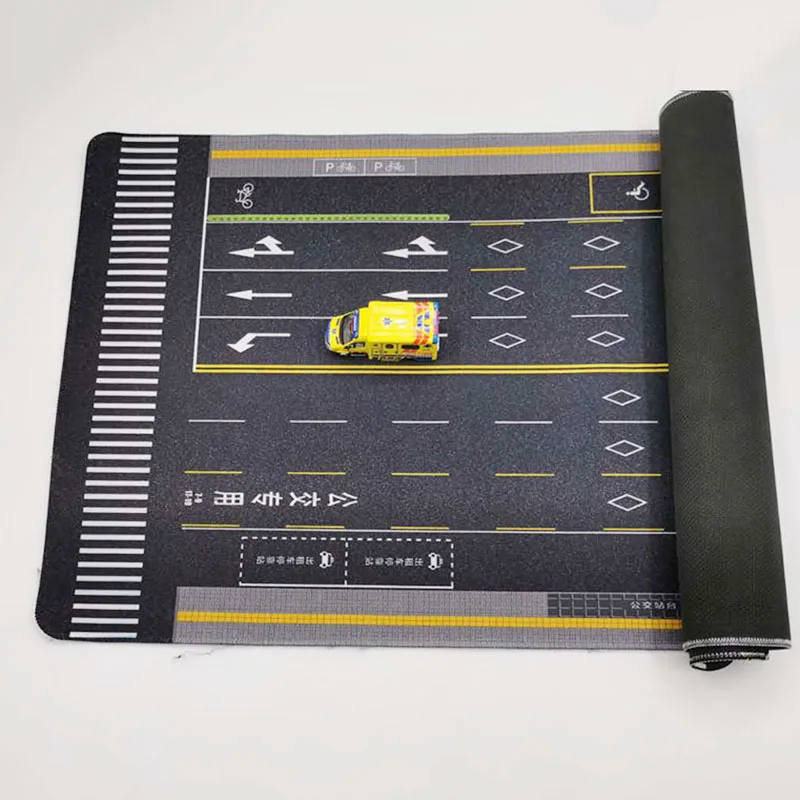 Scara 1/64 pista autostrada scenă model de mouse-ul mat pad scena pentru mini masina de păpuși jucărie de afișare scena masina nu sunt incluse display