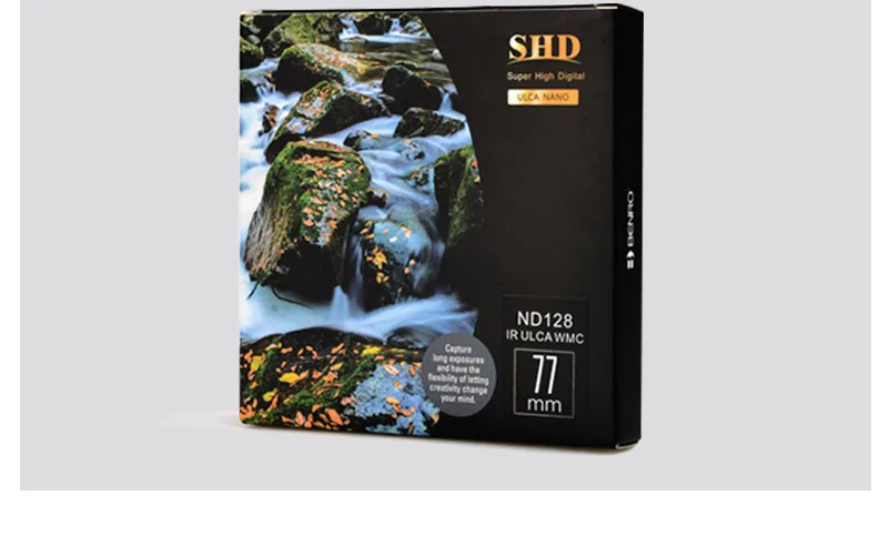 Benro SHD 77mm ND8 ND16 ND32 ND64 ND128 ND256 ND500 ND1000 Densitate Gri Filtru ND Sticlă Optică