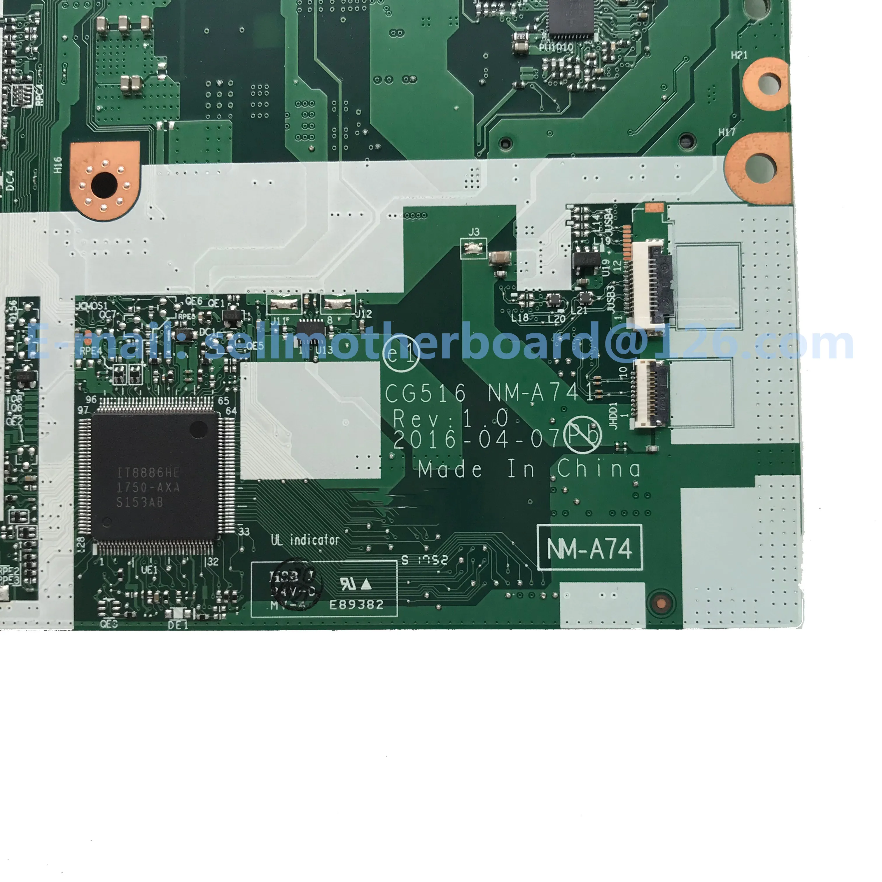 Pentru Lenovo 310-15ABR Laptop Placa de baza FRU 5B20L71646 Cu FX9800P CPU 4GB RAM DDR4 CG516 NM-A741 NMA741 Testat Navă Rapidă