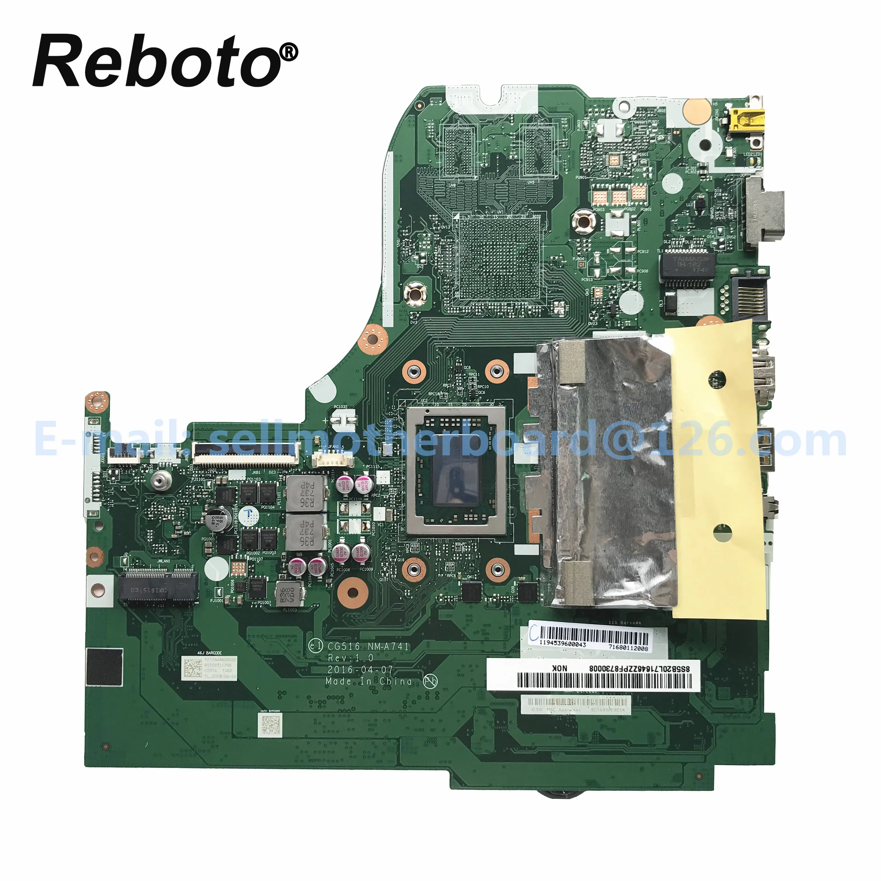 Pentru Lenovo 310-15ABR Laptop Placa de baza FRU 5B20L71646 Cu FX9800P CPU 4GB RAM DDR4 CG516 NM-A741 NMA741 Testat Navă Rapidă