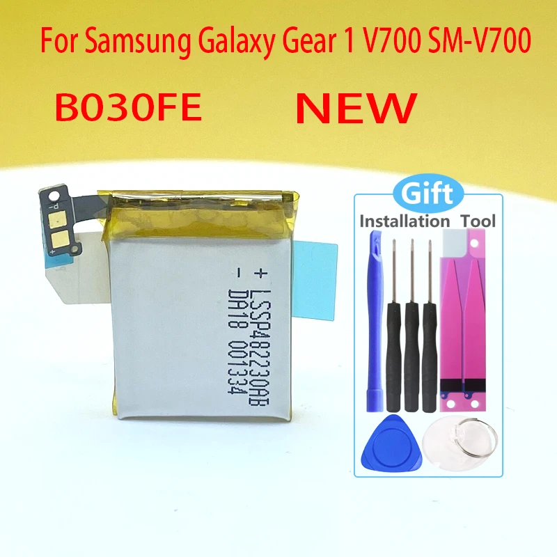 Original 315mAh B030FE Baterie Pentru Samsung Gear 1 SM-V700 V700 SMV700 În Stoc Baterie de Înaltă Calitate