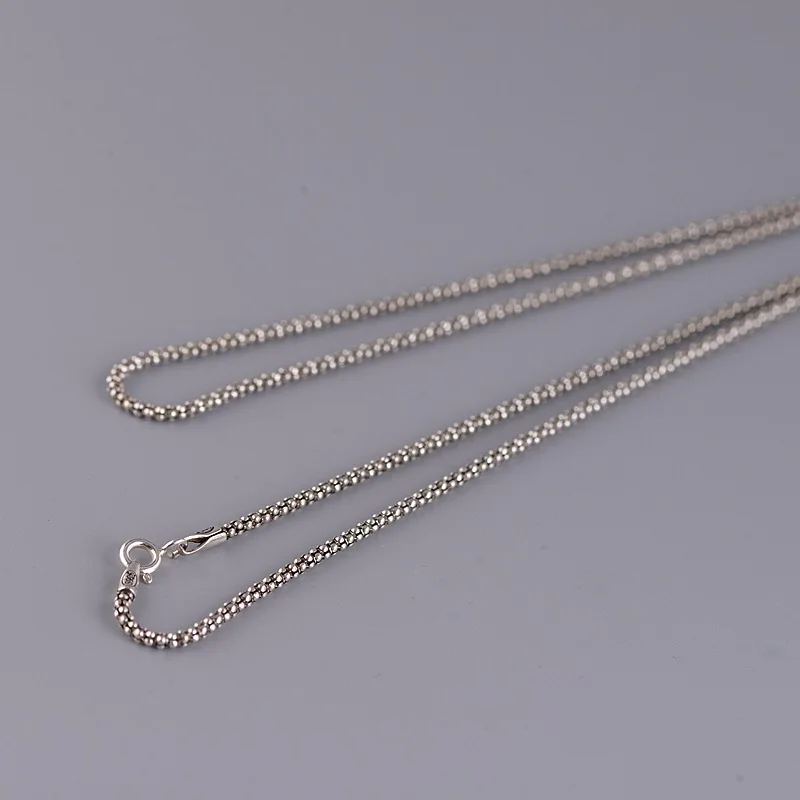 BALMORA Clasic de Bază Argint 925 Simplu Incuietoare Lanț Reglabil Lanț Colier Pentru Femei Barbati Câteva Bijuterii de Moda