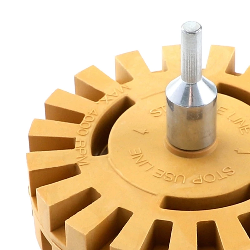 4-inch de Cauciuc Roata de Rectificat Rapid De-lipici Disc Abraziv Lustruire Wheel
