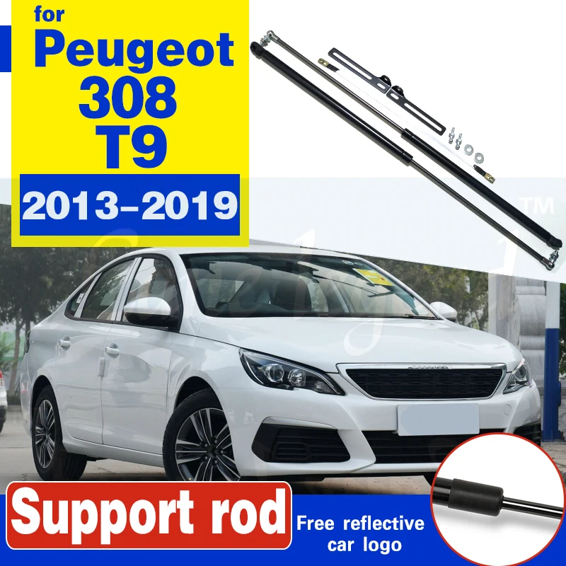 Pentru Peugeot 308 T9 2013-2019 Mașină de Capota Capota de Sprijin Hidraulic Tija Amortizorului Baruri Lift Primăvară Șoc Suport Auto-styling