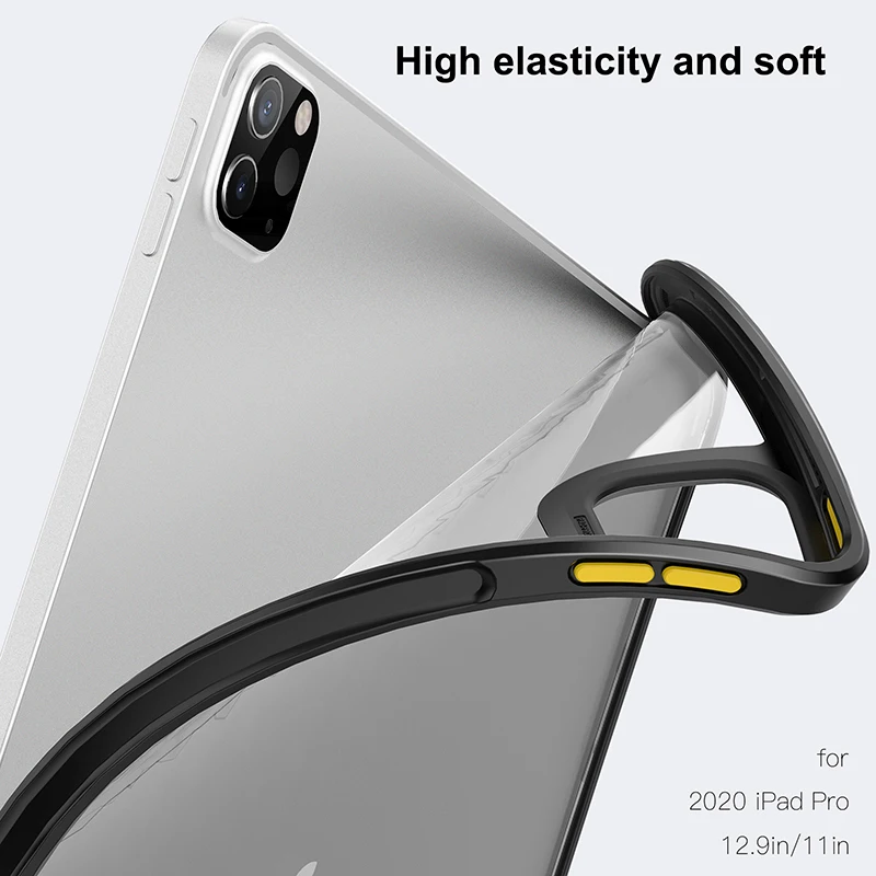 Transparent Înapoi Caz Pentru iPad Pro de 12.9 inch 2020 Acrilice Ultra-subtire Capac de Protectie Pentru iPad Pro 11 inch 12.9