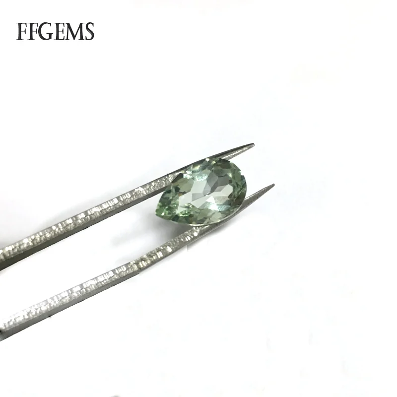FFGems Naturale Ametist Verde Vrac Piatră prețioasă Pere Tăiat 8*12mm Bijuterii Fine de Montare Pentru Femei Petrecerea de Nunta Cadou