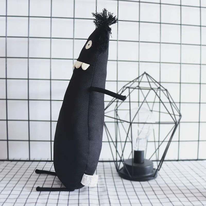 Truc negru Fantomă Papusa Jucării de Pluș de groază Figura Anime Craniu de Porc Păpușă de pluș jucarii pentru Copii de Halloween, cadou pentru copii